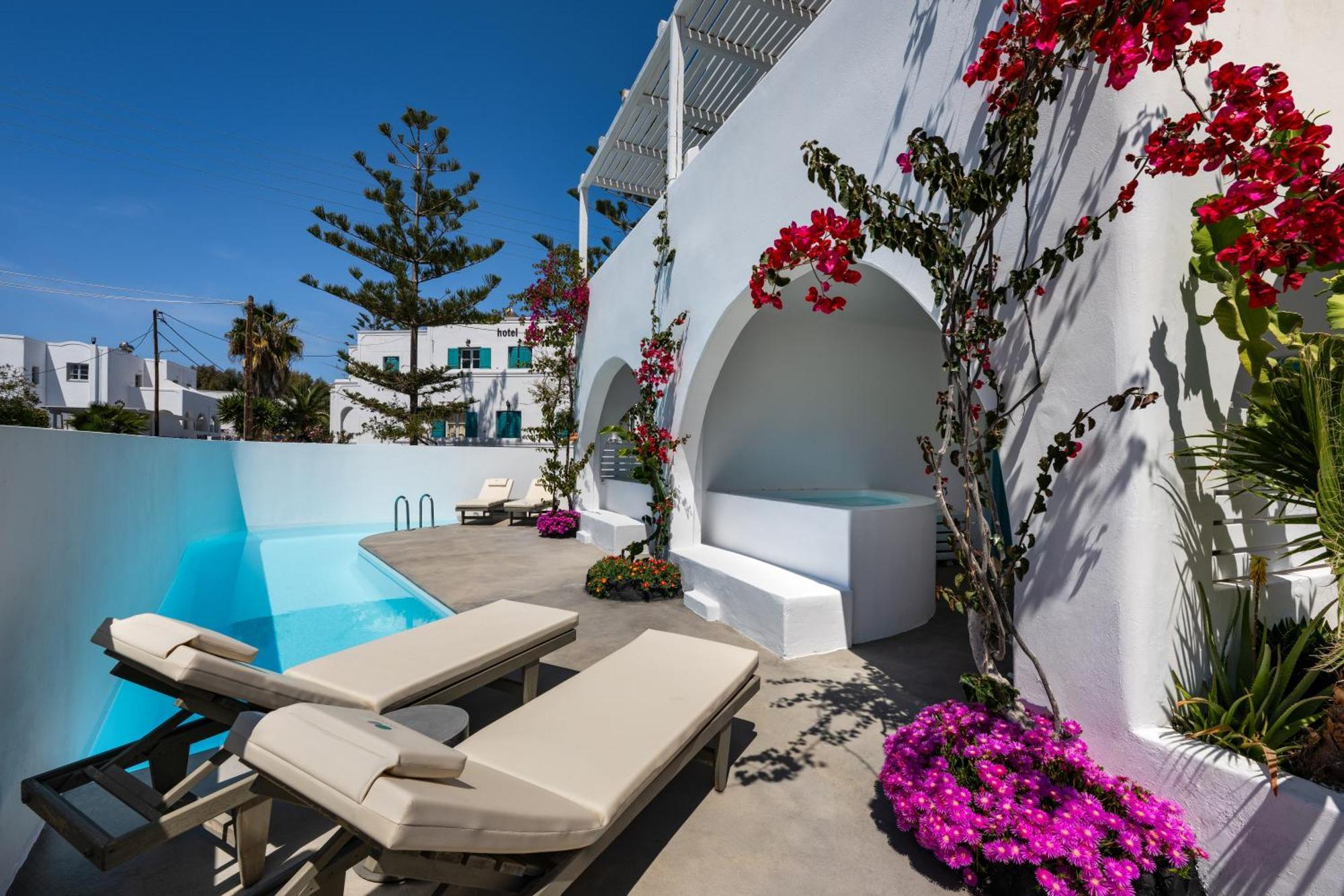 Nissia Beach Apartments & Suites Kamari  Exterior photo